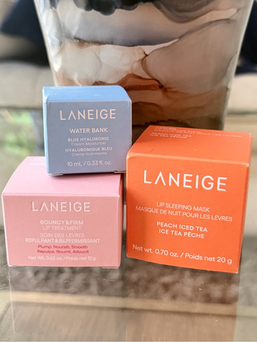 Laneige Water Bank, Lip Treatment, Lip Sleeping Mask Set